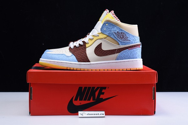 Ma*s*n château rouge x air jordan 1 mid se “fearless” cu2803-200