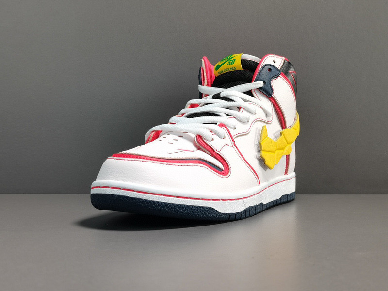Gundam x Nike SB Dunk High "Project Unicorm-Rx-0” DH7717-100