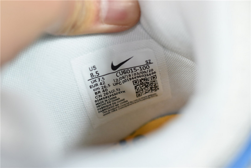 OFF White x Nike Air Rubber Dunk “University Blue” CU6015-100