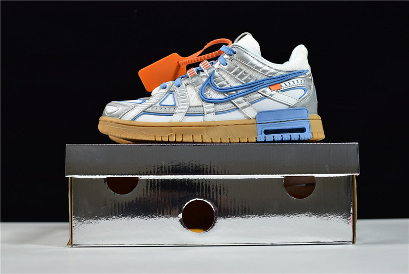 OFF White x Nike Air Rubber Dunk “University Blue” CU6015-100