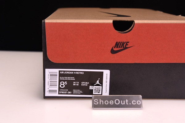 Air Jordan 11 “Bred”(2019) 378037-061