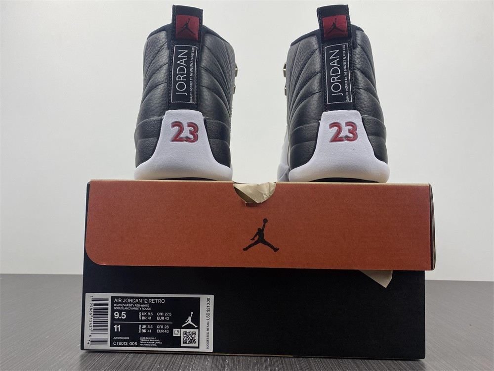 Air Jordan 12 Playoffs (2022) CT8013-006