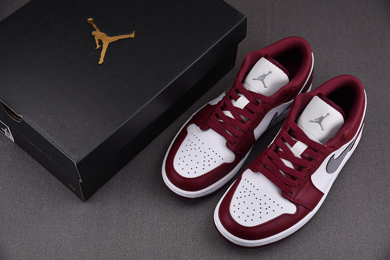 Air Jordan 1 Low “Cherrywood Red” 553558-615