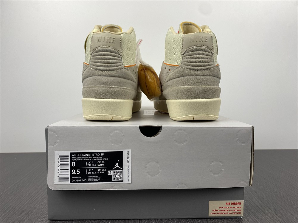 Union x Air Jordan 2 “Rattan" DN3802-200