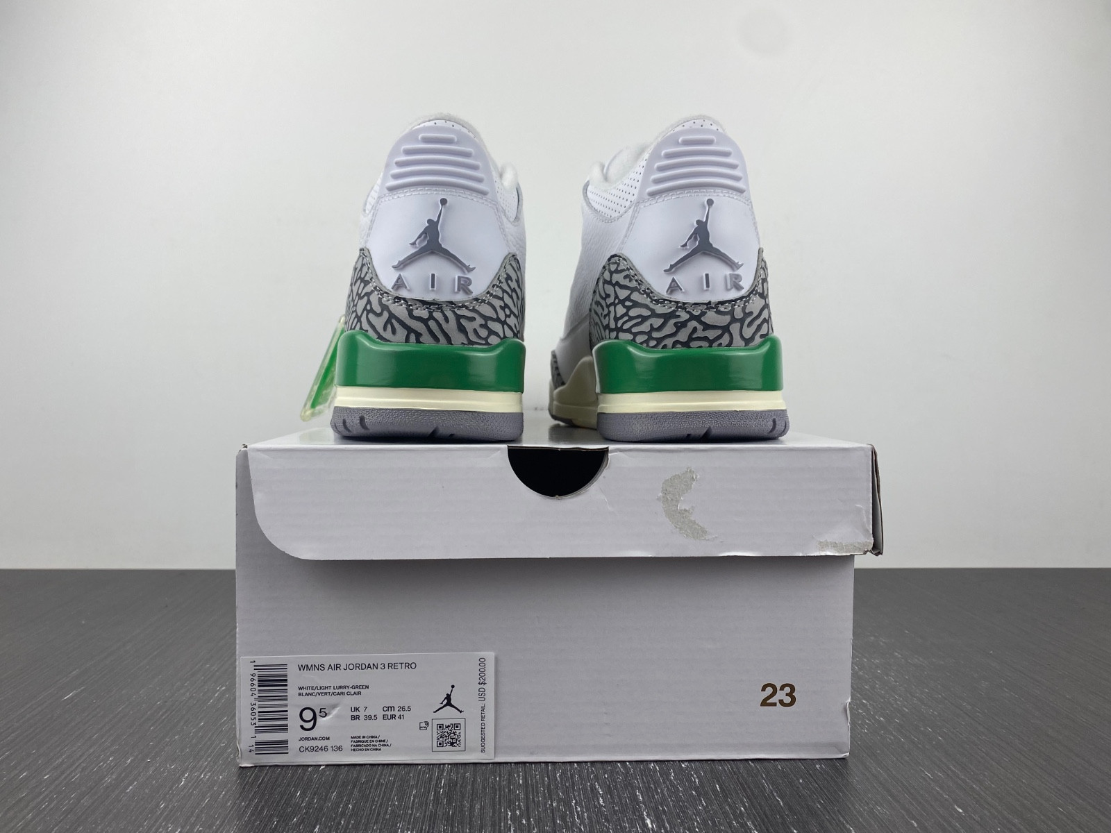Jordan 3 Retro Lucky Green (W) CK9646-136