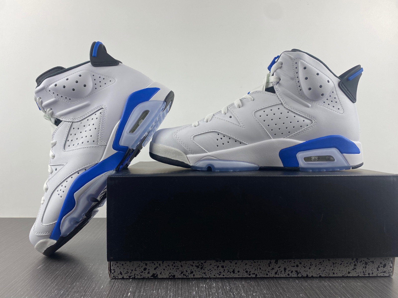 Jordan 6 Retro Sport Blue (2014)  384664-107