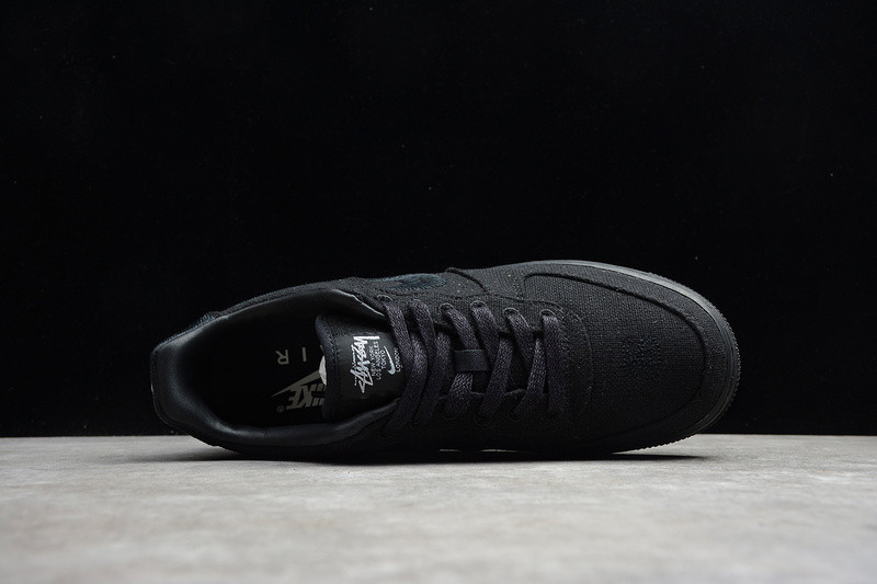 Stussy x Nike Air Force 1 Low Black CZ9084-001