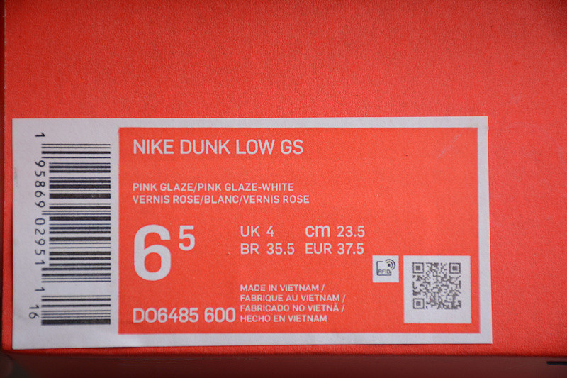 Nike Dunk Low GS “Pink Velvet” DO6485-600