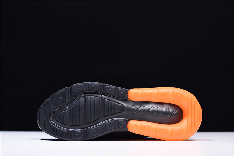 NIKE mens AIR MAX 270 “Tonal Orange” black  AH8050-008