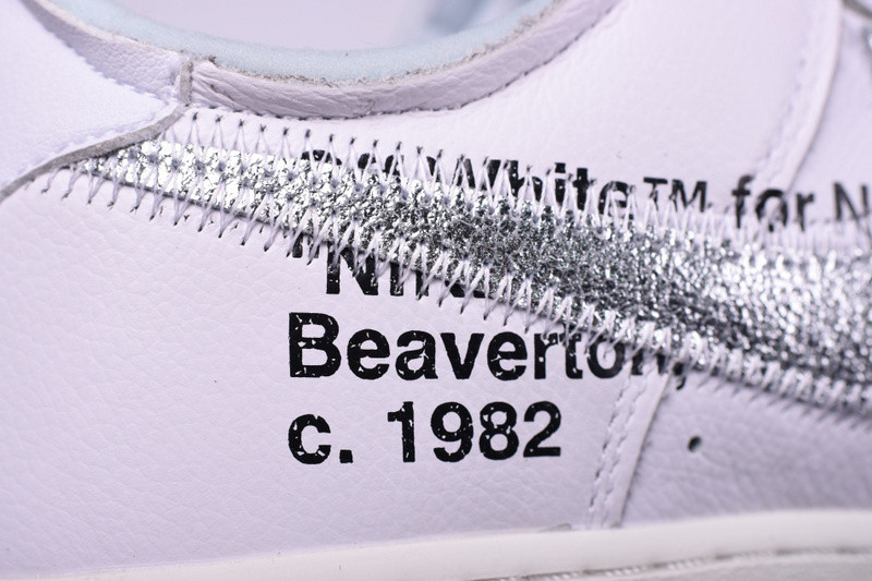 OFF White Nike Air Force 1 Low ComplexCon White AO4297-100