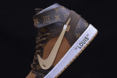 LUSV x OF x Air Jordan 1 Customs MENS AQ0818-202