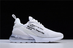 OF x Nike Air Max 270 Triple White AA8058 100