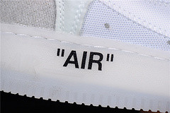 OFF White x Nike AIR FORCE 1 LOW "All White" AO4606 100
