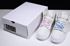 Nike Air Jordan 1 Retro High Soh Womens four Lace Options 555112 -035