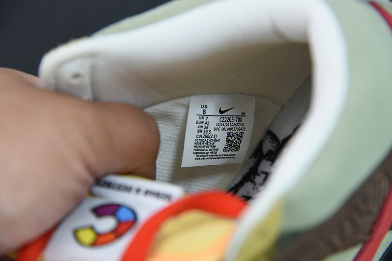 Color Skates x Nike SB Dunk High “Kebab & Destroy” CZ2205-700