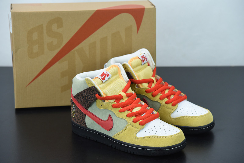 Color Skates x Nike SB Dunk High “Kebab & Destroy” CZ2205-700