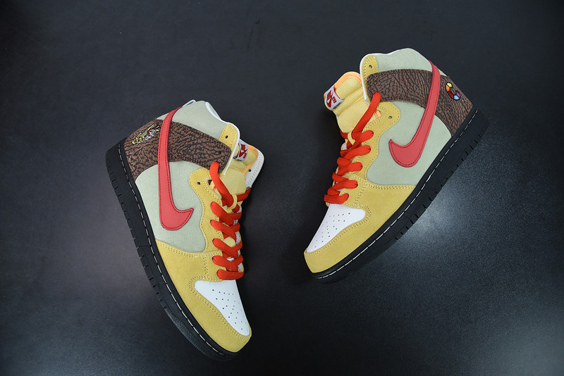 Color Skates x Nike SB Dunk High “Kebab & Destroy” CZ2205-700