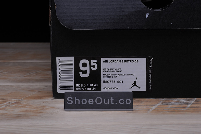 DJ Khaled x Air Jordan 3 Retro Grateful 550780-601