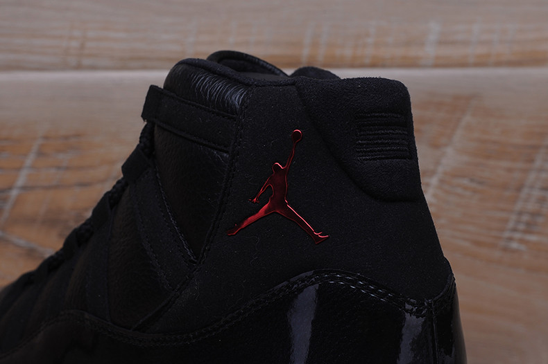 JORDAN 11 RETRO BP "72-10" black  mens  378037-002
